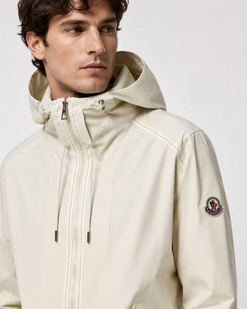 Christian Louboutin MON Orange Stitched Windbreaker - Tear Resistant Tech - Image 7