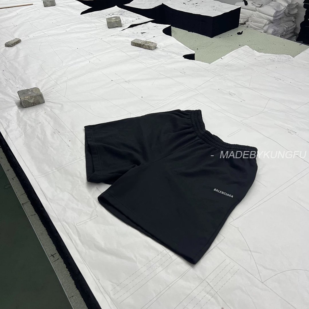 【A+ Item ID 8229 Balenci@Ga- Paris-2024SS Reflective Letter Shorts (Basic Five Point C) - Image 39