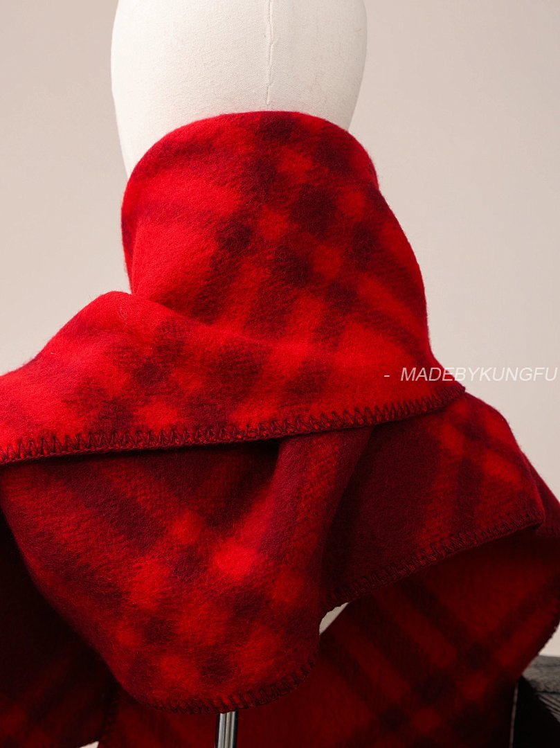 【A+ Item ID 8526 Burberr＊-BBR-2024FW New Style (Twill Wool Scarf -100% Australian) - Image 12