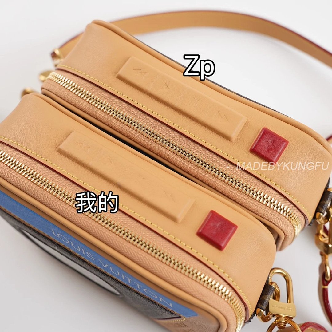 【A+ Item ID 8510 Tape Recorder Crossbody Bag “ Imported Cowhide ” Gold Piece Hardware - Image 27