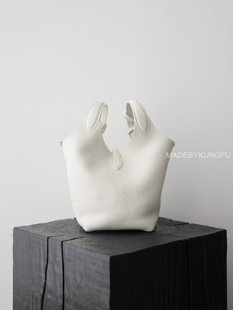 【A+ Item ID 8495 Laf's Vegetable Basket (Imported Leather Tote Bag Shopping) - Image 15