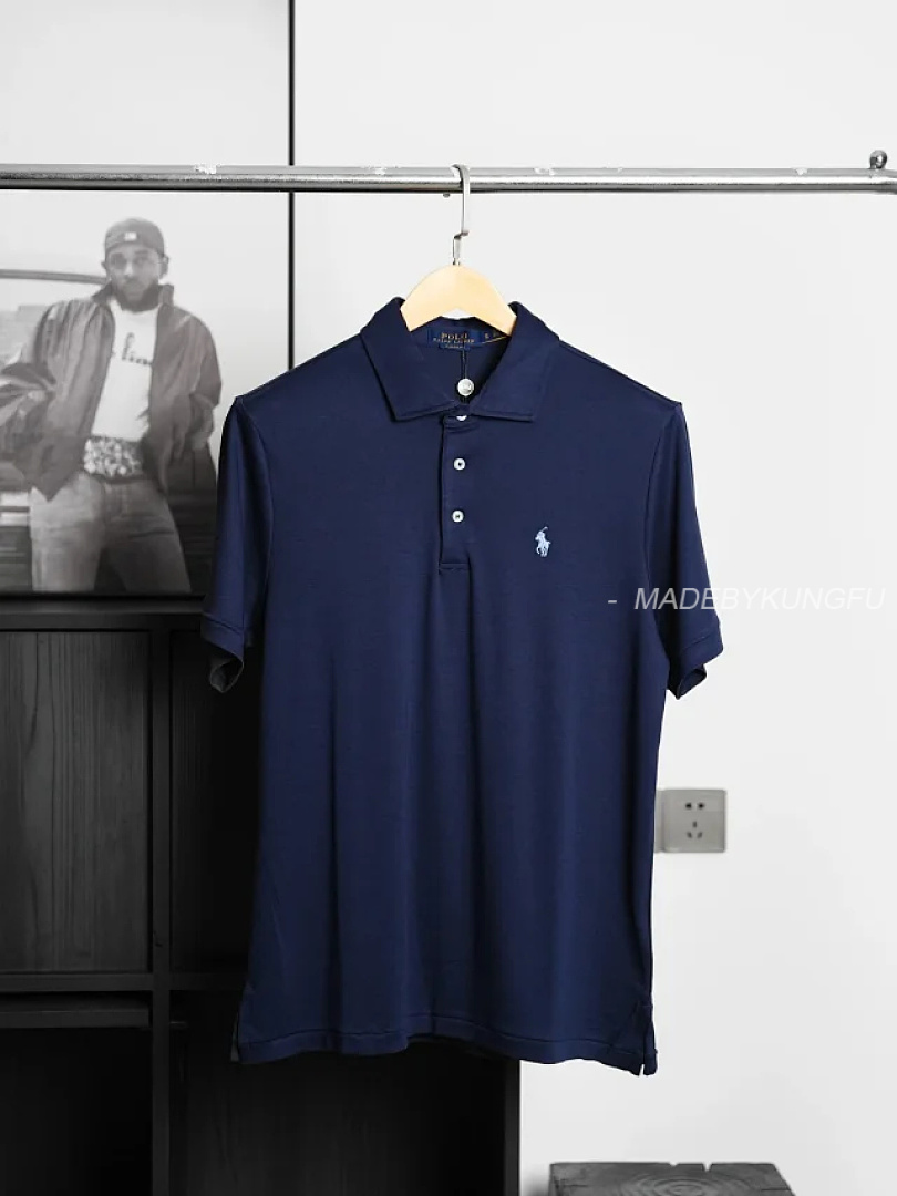 【A+ Item ID 9082 RL SS26 Pony Logo Button Long Velvet Elastic Fiber Original Embroidery Front Sleev - Image 31