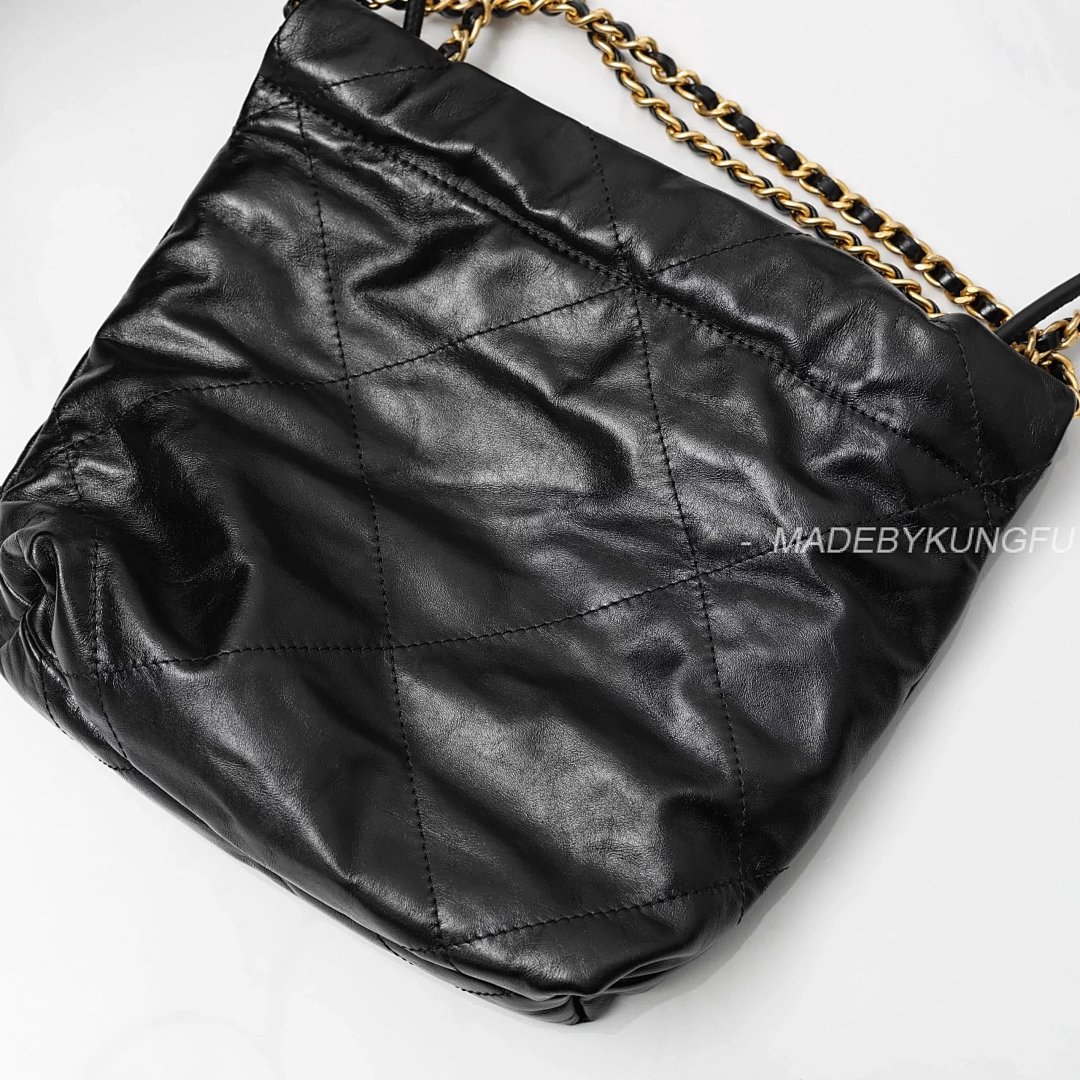 【A+ Item ID 8496 Luxury Garbage Bag -CHANE1- Medieval Goods (Chanel -Vintage- S) - Image 12
