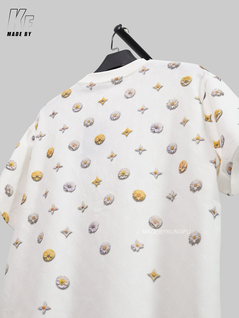 Other 1V Daisy Monogram Jacquard Tee - Image 10