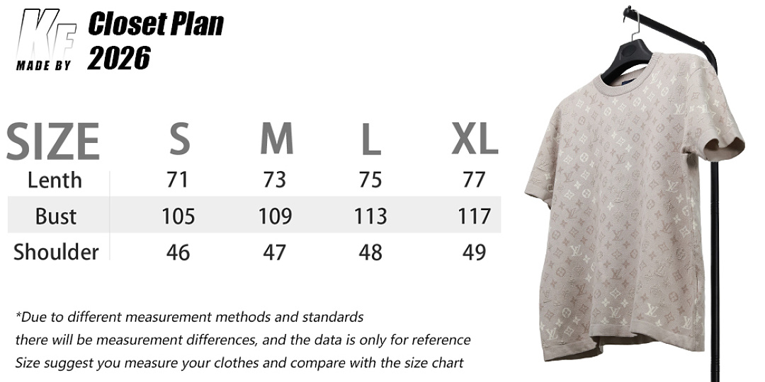 Other 1V Monogram Gradient Knitting Tee - Image 2