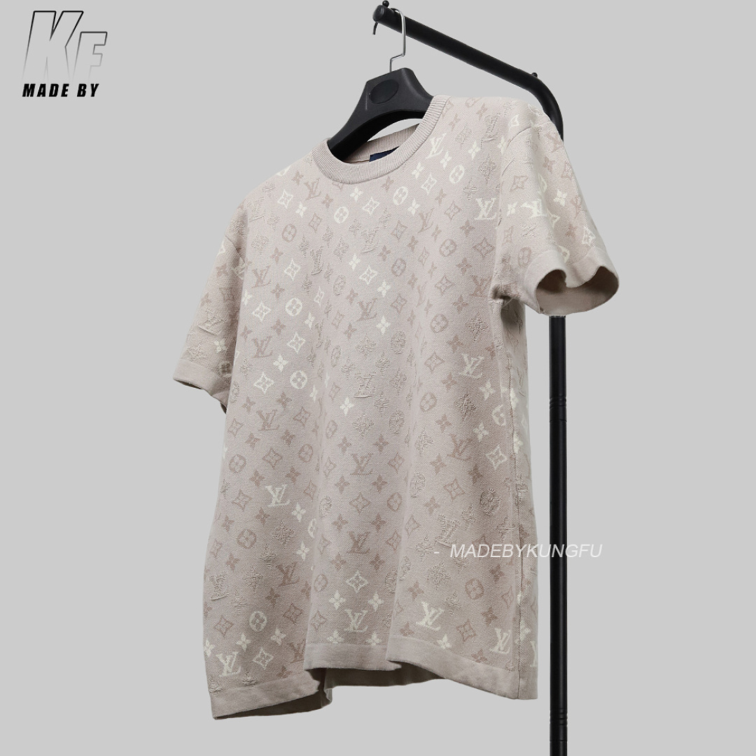 Other 1V Monogram Gradient Knitting Tee - Image 21