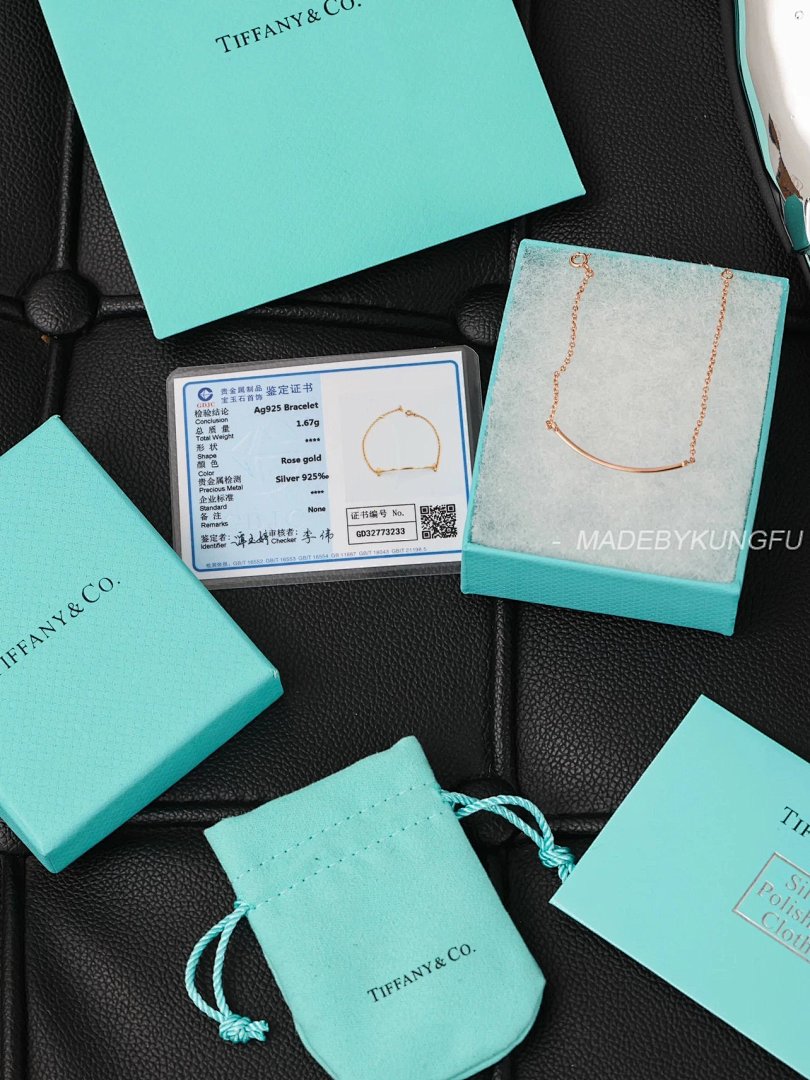 【A+ Item ID 8384 Tiff@Ny- Tiffany (Classic -Smile Smiley Face Bracelet Plating 18K G) - Image 20