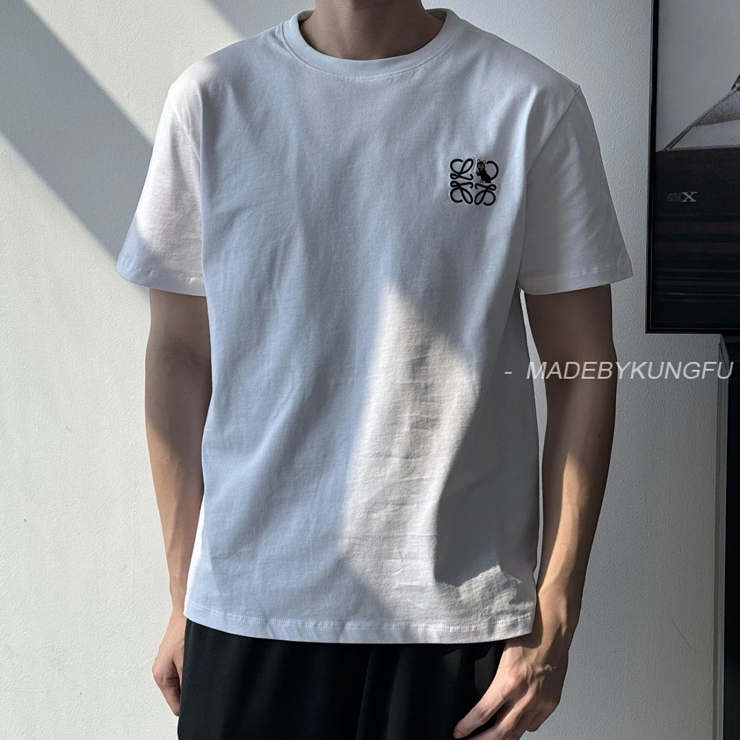 【A+ Item ID 9013 Loex Wain Joint 3D Embroidery Craftsmanship Round Neck Cat - Image 8