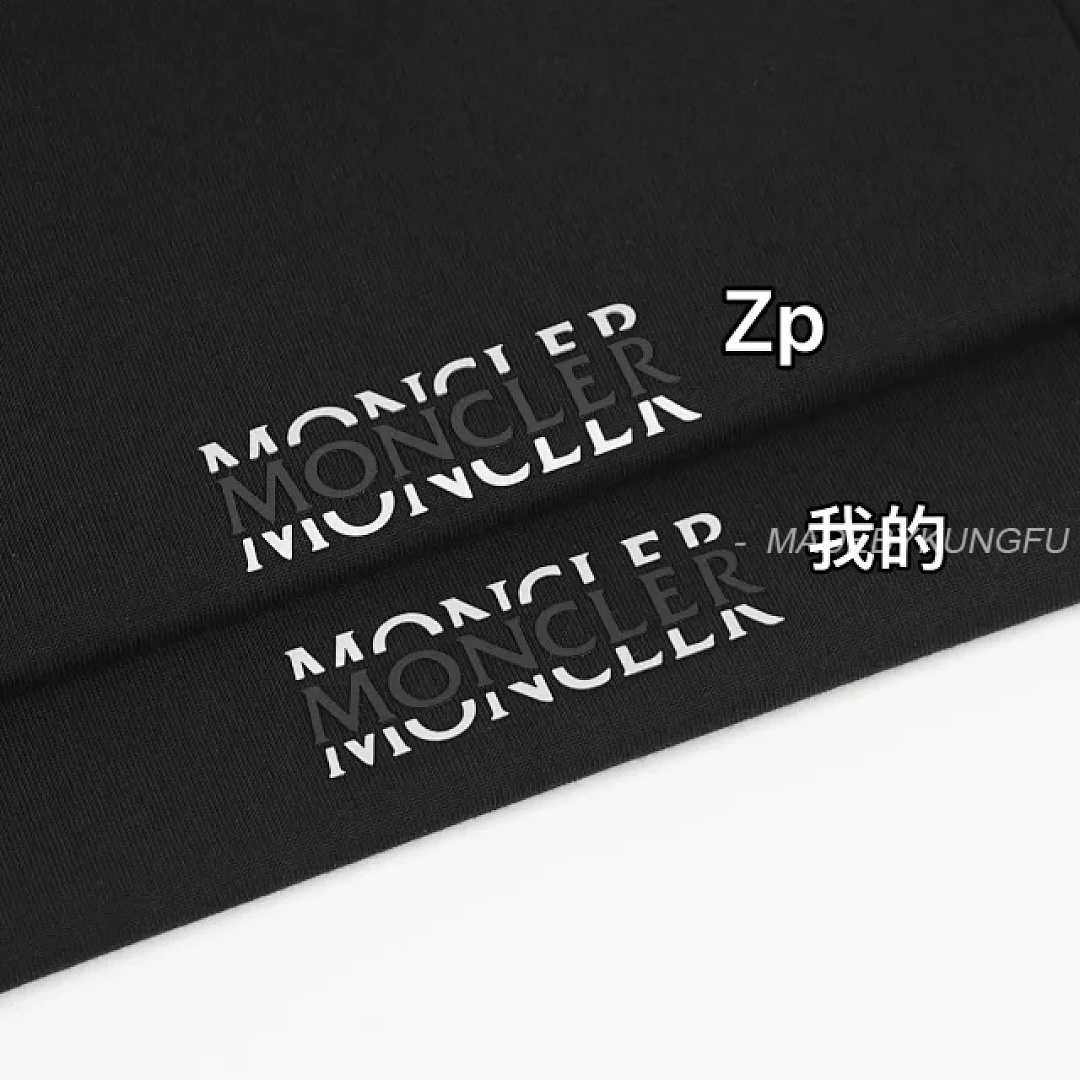 【A+ Item ID 9048 Mon Customized Logo Imported Hot Stamping Material Cotton Jensen Knitted Roun - Image 46