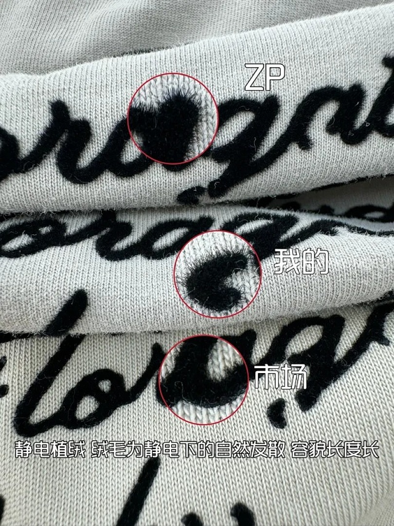 【A+ Item ID 9032 Acne 1996 Flocking Logo Printed Round Neck Loose Short Sleeved T-Shirt - Image 22