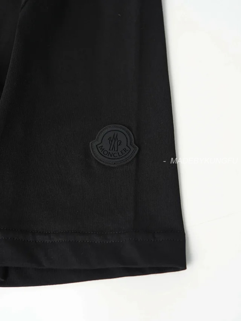 【A+ Item ID 9048 Mon Customized Logo Imported Hot Stamping Material Cotton Jensen Knitted Roun - Image 30