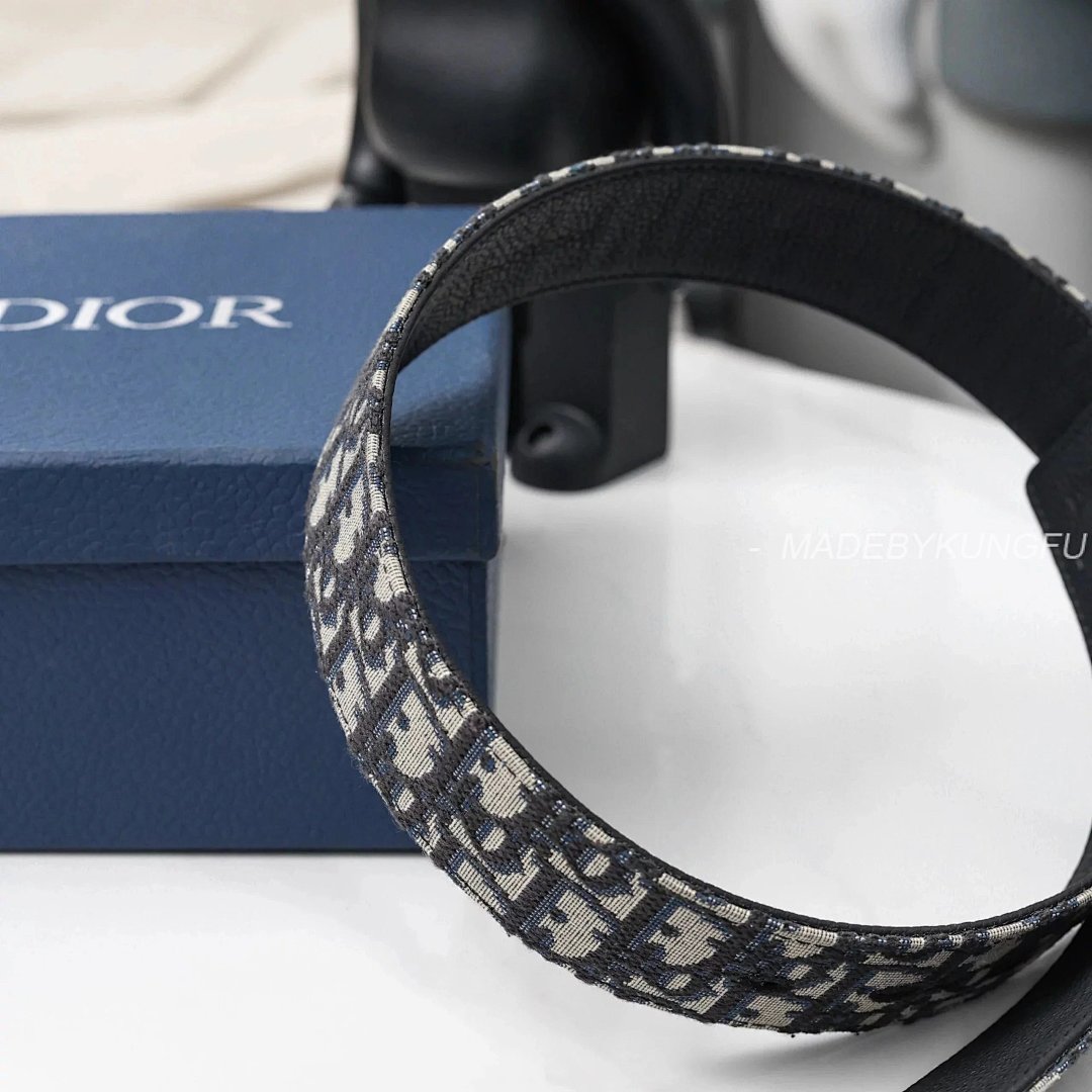 【A+ Item ID 8395 Dio-D Home (Full Print Vintage Series Oblique Jacquard Letter Belt) - Image 7