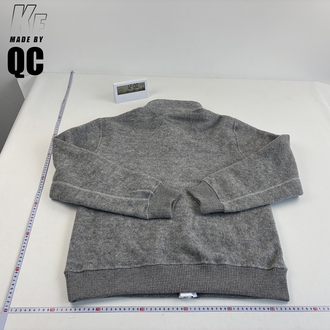 Christian Louboutin CG Stand Collar Fleece Wool Jacket - Image 30