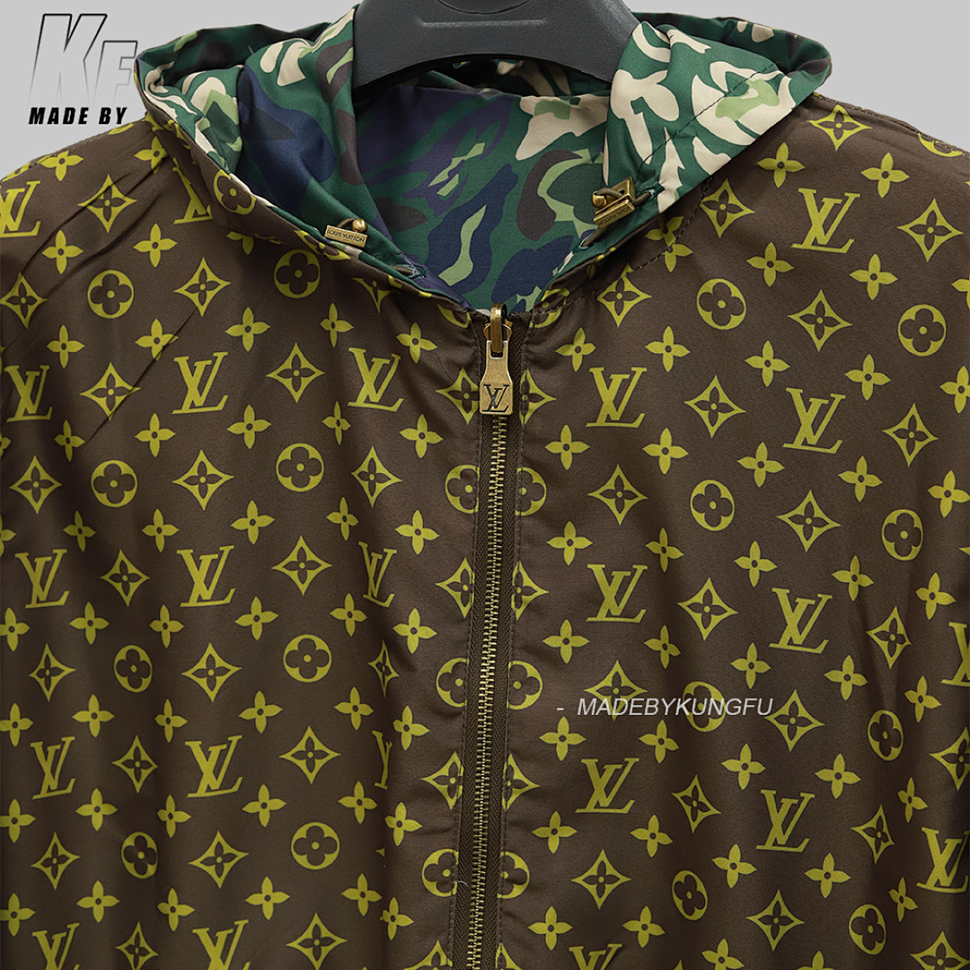 Christian Louboutin 1V Camouflage Reversible Windbreaker - Image 30