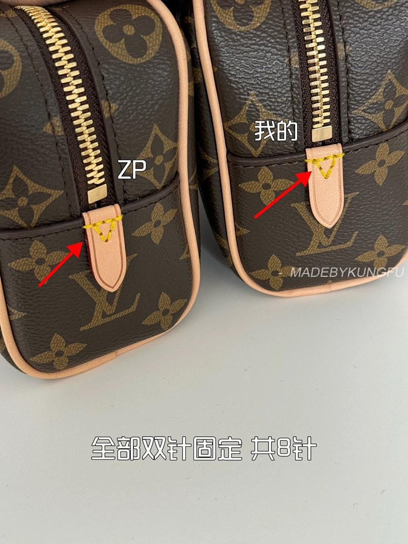 【A+ Item ID 8481 HANG-ON- Retro Classic -Monogram Coated Canvas (Bowling Bag Handbag) - Image 4