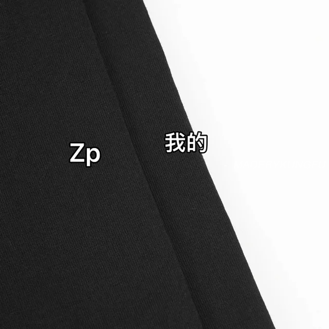 【A+ Item ID 9048 Mon Customized Logo Imported Hot Stamping Material Cotton Jensen Knitted Roun - Image 48