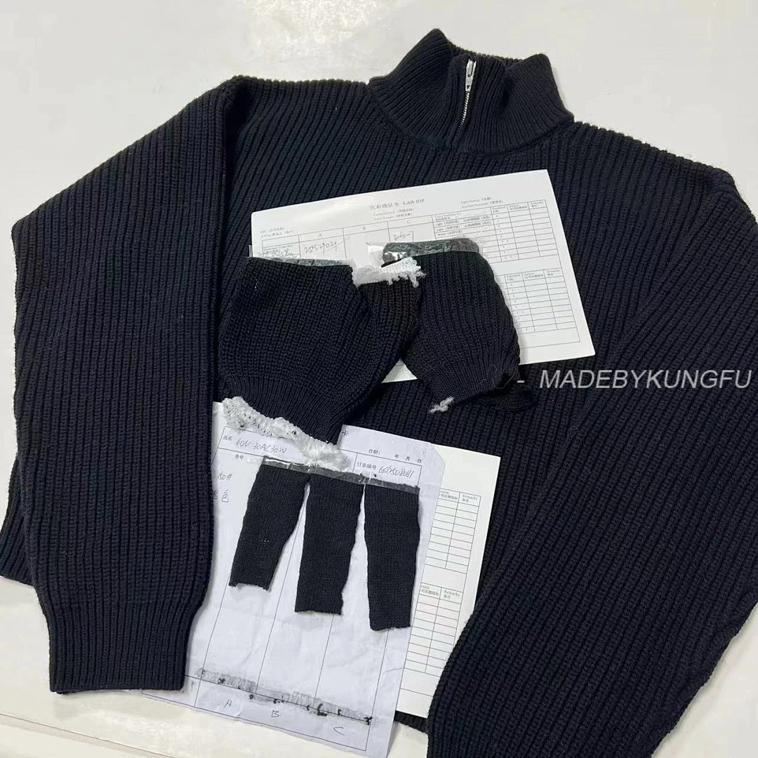 【A+ Item ID 8255 CEL1NE- Ribbing “ Wool Blend ” Turtleneck Long Sleeve Sweater (Same S) - Image 35