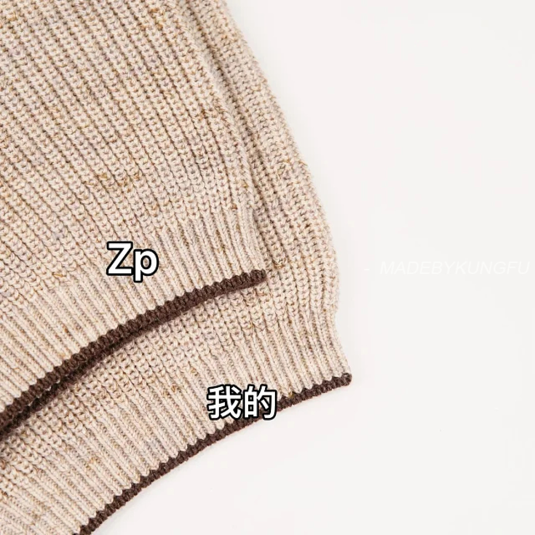 【A+ Item ID 9076 BC Natural Beimu Button Ribbed Knitted Collar Cotton Top Polo Shirt - Image 41
