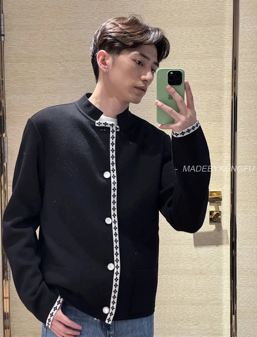 【A+ Item ID 8060 SS25 Spring Men's Collection _Exclusive Button_ _Refined Wool_ Knitted - Image 26