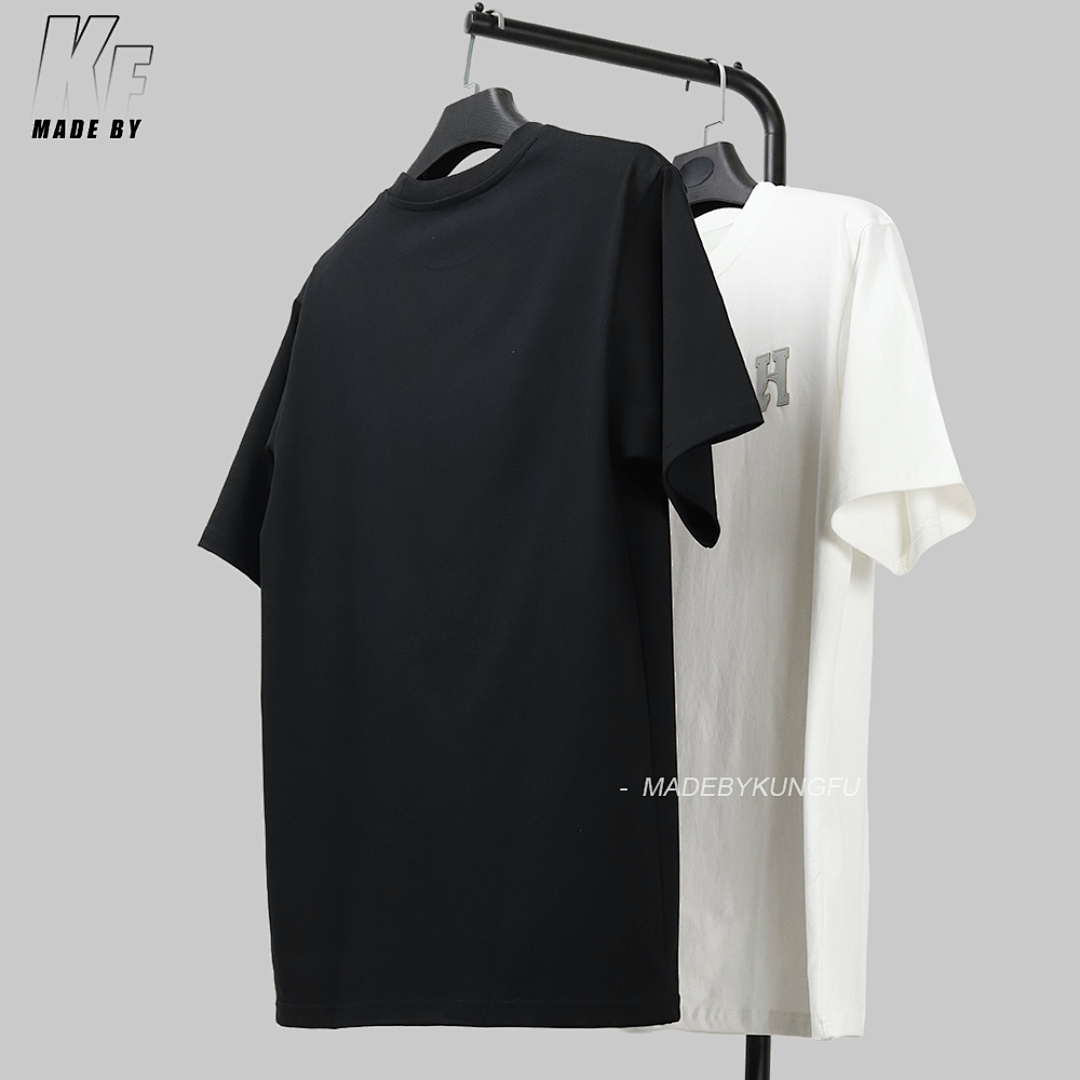 Other Herms Leather Label Embroidered Tee - Image 20