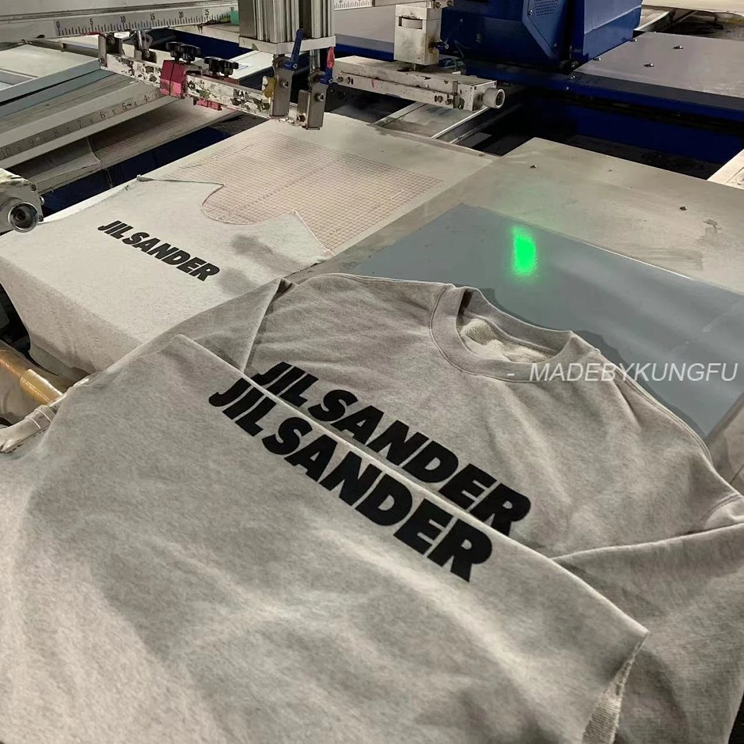 【A+ Item ID 8081 JILSANDER-Logo Printed Sweatshirt (Ribbed Crew Neck Loose Long Sleeve) - Image 37