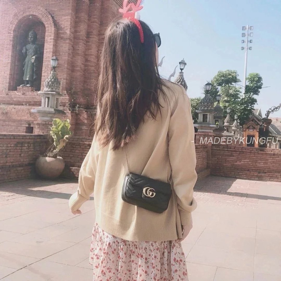 【A+ Item ID 8479 GUC- Hot Stamping Pair Glogo- Classic Retro Mini Shoulder Bag Crossbod - Image 19