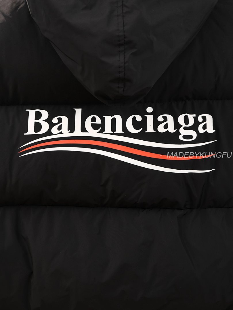 【A+ Item ID 8103 Balenci@Ga- Paris (Cola Wave Series Down Cotton Jacket Vest Dow) - Image 12