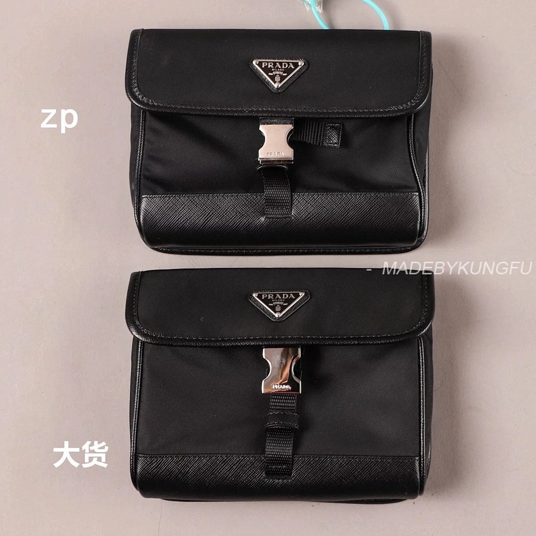 【A+ Item ID 8506 Prad Nylon Leather Phone Bag Tested To Hold 2 Max Models (With Card) - Image 40