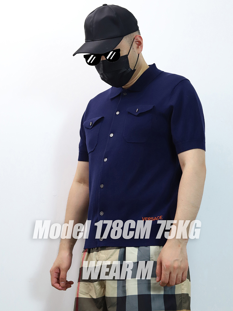 Other VERSACE Knit Button UP Polo - Image 3
