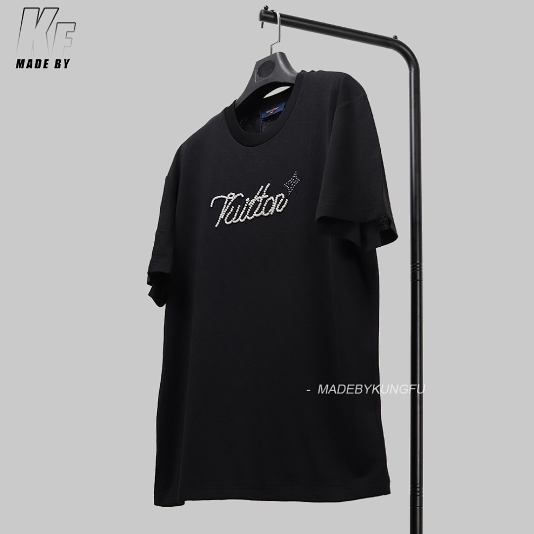 Other 1V Checkered Jacquard Jewelry Tee - Image 16
