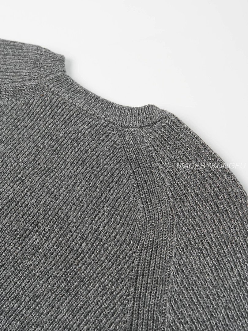 【A+ Item ID 8259 Ghost Series Crew Neck Sweater “ Special Reflective Yarn ” Fine Imitat - Image 7