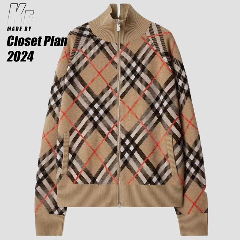 Other BBR Wool Mohair Blend Plaid Zip Jacket, photo 1