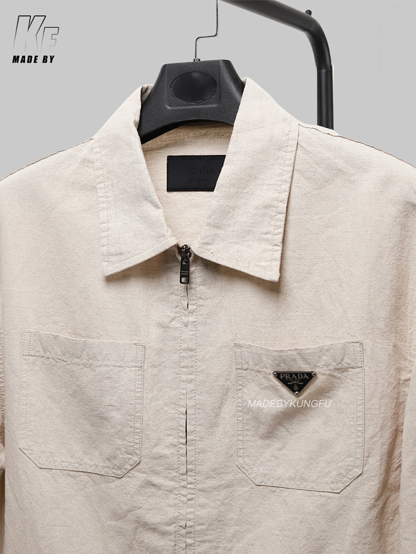 Christian Louboutin PRA Linen Jacket - Image 16