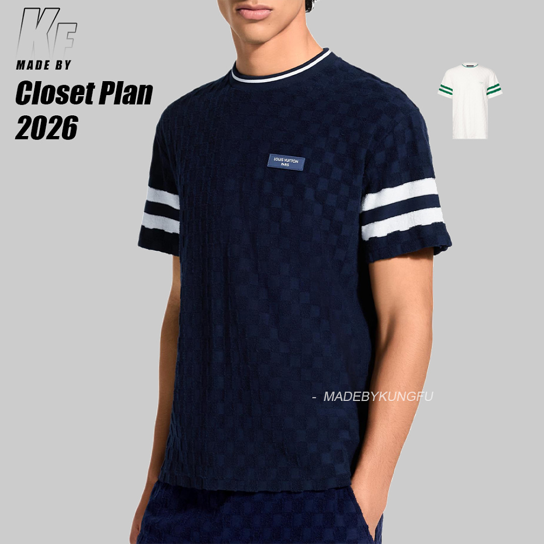 Other 1V DAMIER Terry Tennis TEE - Image 28