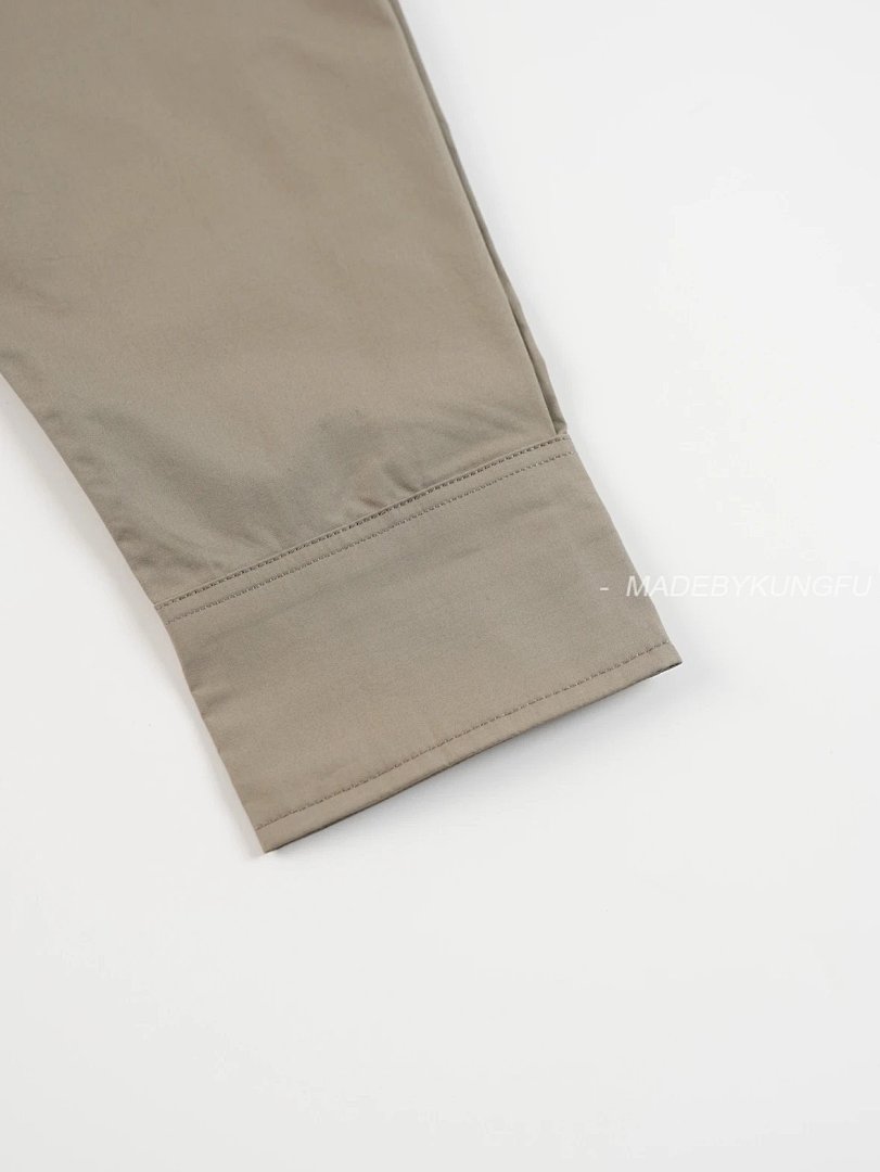 【A+ Item ID 8211 Ami-“40 Tencel Imitation Plain Weave ” Solid Color Loose Long Sleeve S - Image 5