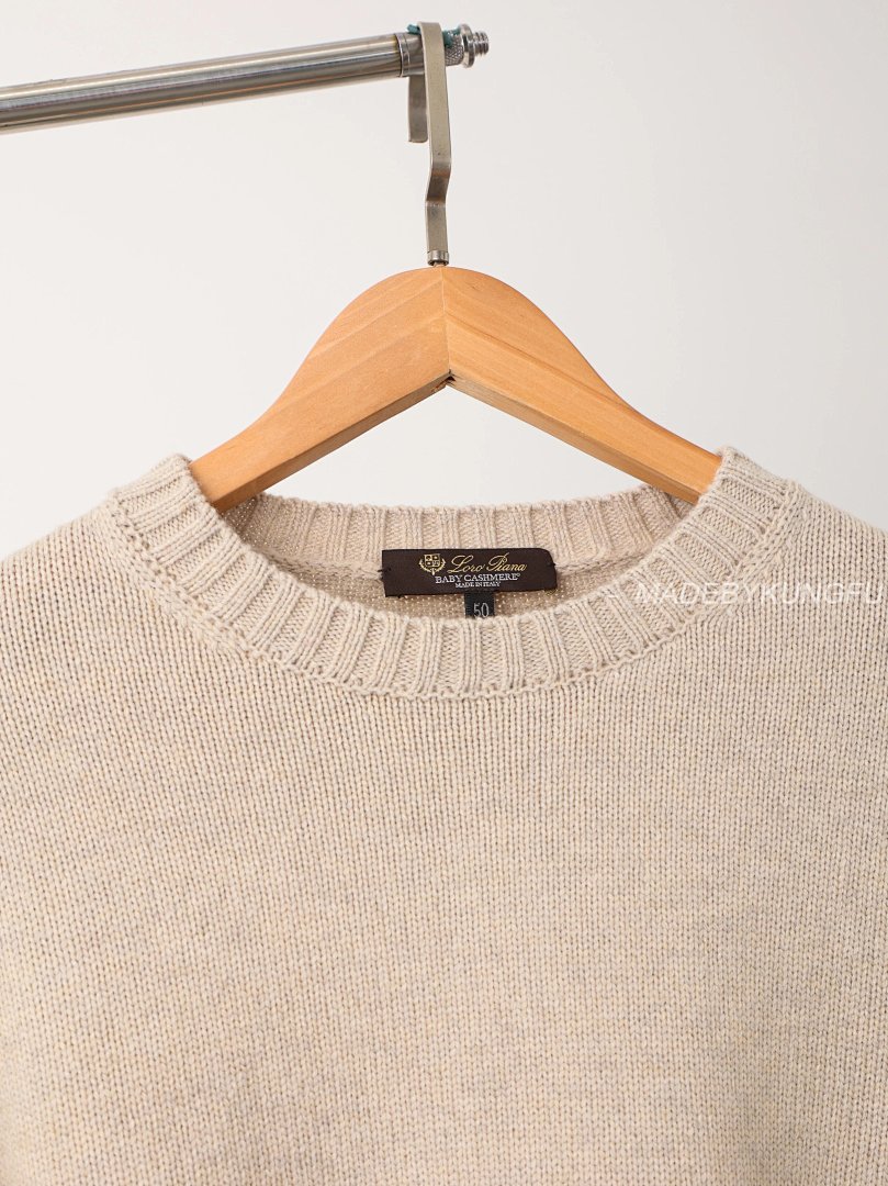 【A+ Item ID 8261 Loro-Pi@Na-LP-2024Ss- Cashmere Sweater (Warm With Si) - Image 21