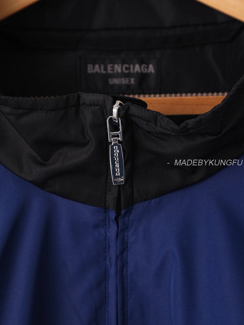 【A+ Item ID 8014 Balenc1@Ga- Paris-2024SS (Tri Color Spliced Windbreaker Coat OVisiz) - Image 10