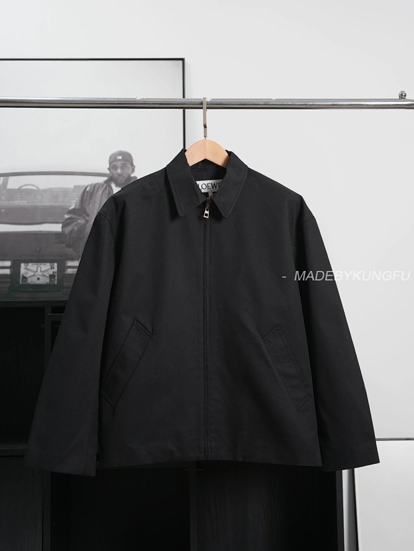 【A+ Item ID 8033 L0EWE-SS26-“ Imported Leather ”“ Combed Cotton Twill ” Solid Color Loo - Image 22