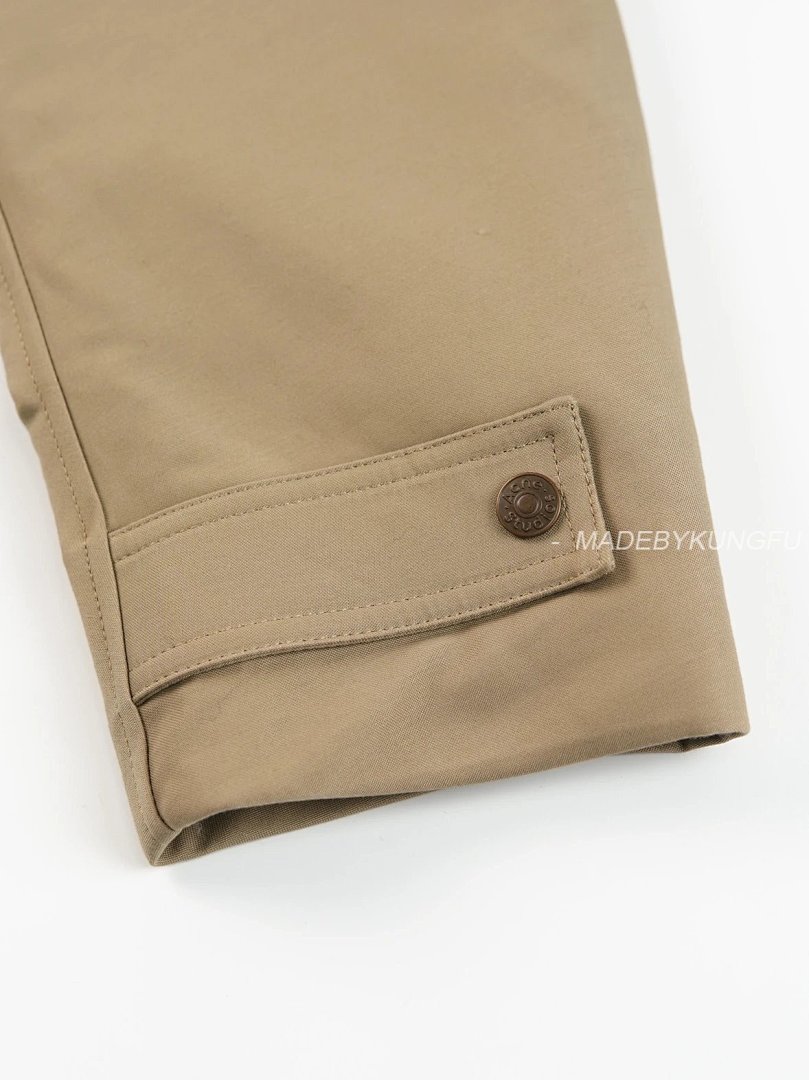 【A+ Item ID 8008 Acne-“ Leather Collar ”SS25 Solid Color Pocket Zipper Snap Button Jack - Image 15