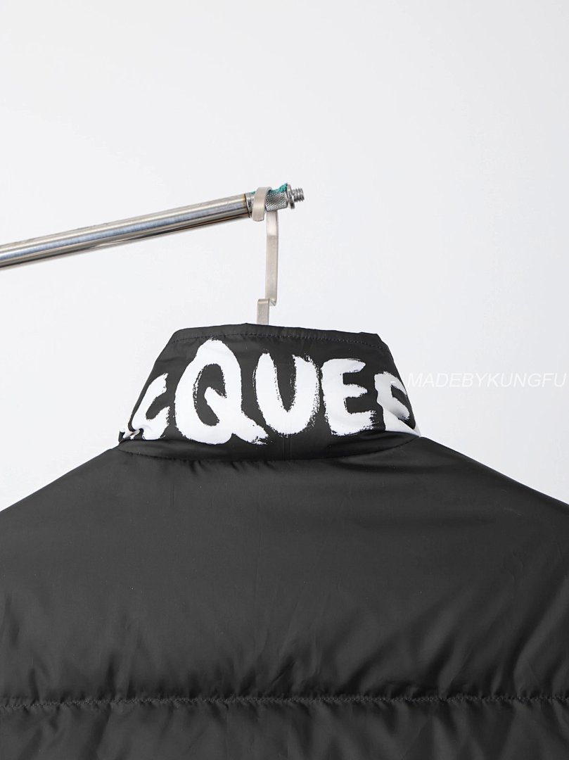 【A+ Item ID 8130 McQueen-2023FW (Stand Up Down Jacket Back Collar With Inked Letter) - Image 14