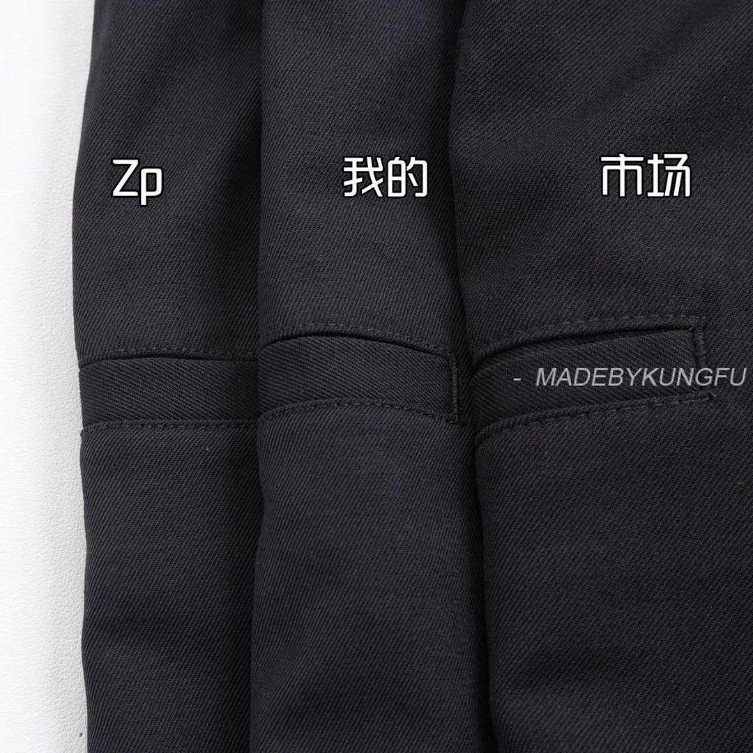 【A+ Item ID 8238 Haute Couture -2025SS High Cut Pocket Pants (Fully Bonded Le) - Image 21