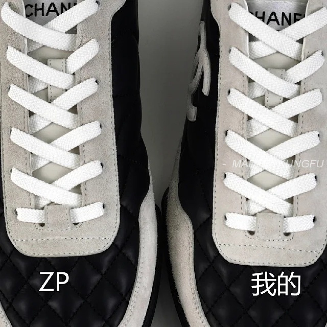 【A+ Item ID 9041 CHANE1 Imported Sheepskin 26S Cowhide Plush Round Headed Panda Low Top German Trai - Image 43