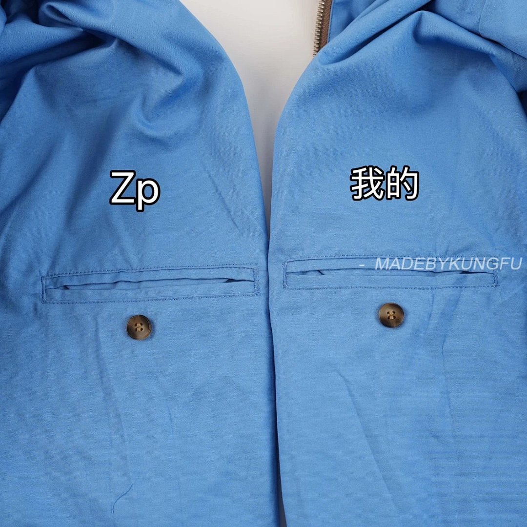 【A+ Item ID 8053 PRD-FW25- _Inner Dyeing_ Cotton Long Sleeve Zipper Shoulder Down Jacke - Image 22
