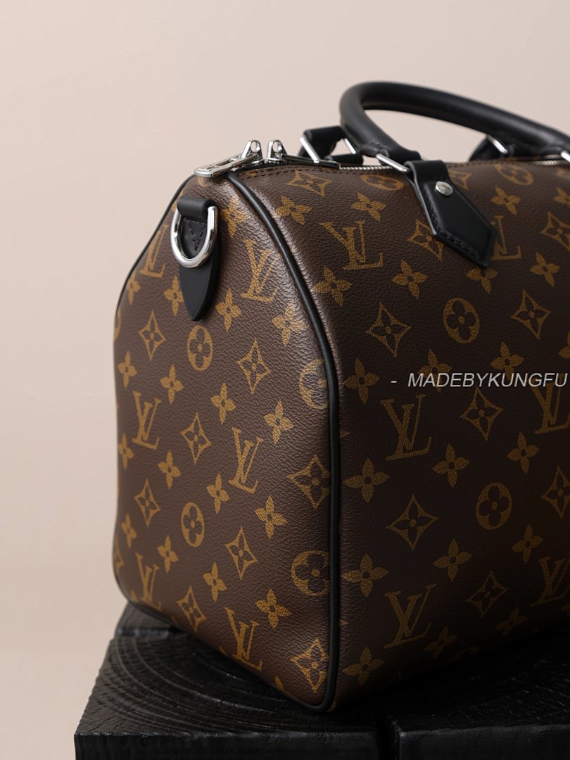 【A+ Item ID 8433 Advanced Customization -2022FW-Seedy-30- Classic Brown Bowling Bag (D) - Image 3