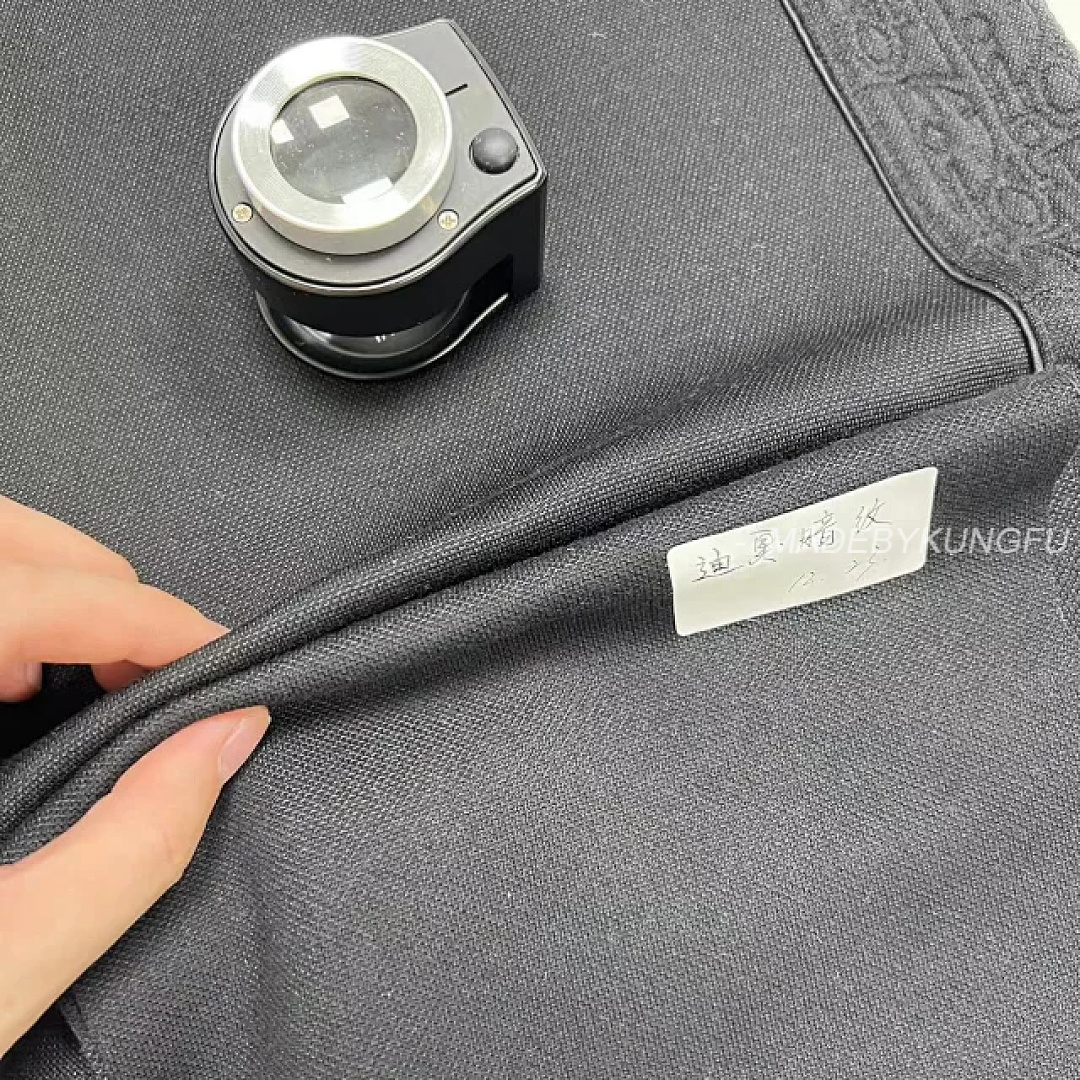 【A+ Item ID 9064 D1OR Dark Jacquard Cotton Blended Plain Knitted Oblique Printed Casual Shorts - Image 22