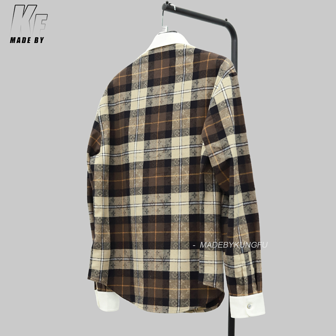 Christian Louboutin 1V Checkered Printed Polo Shirt - Image 18