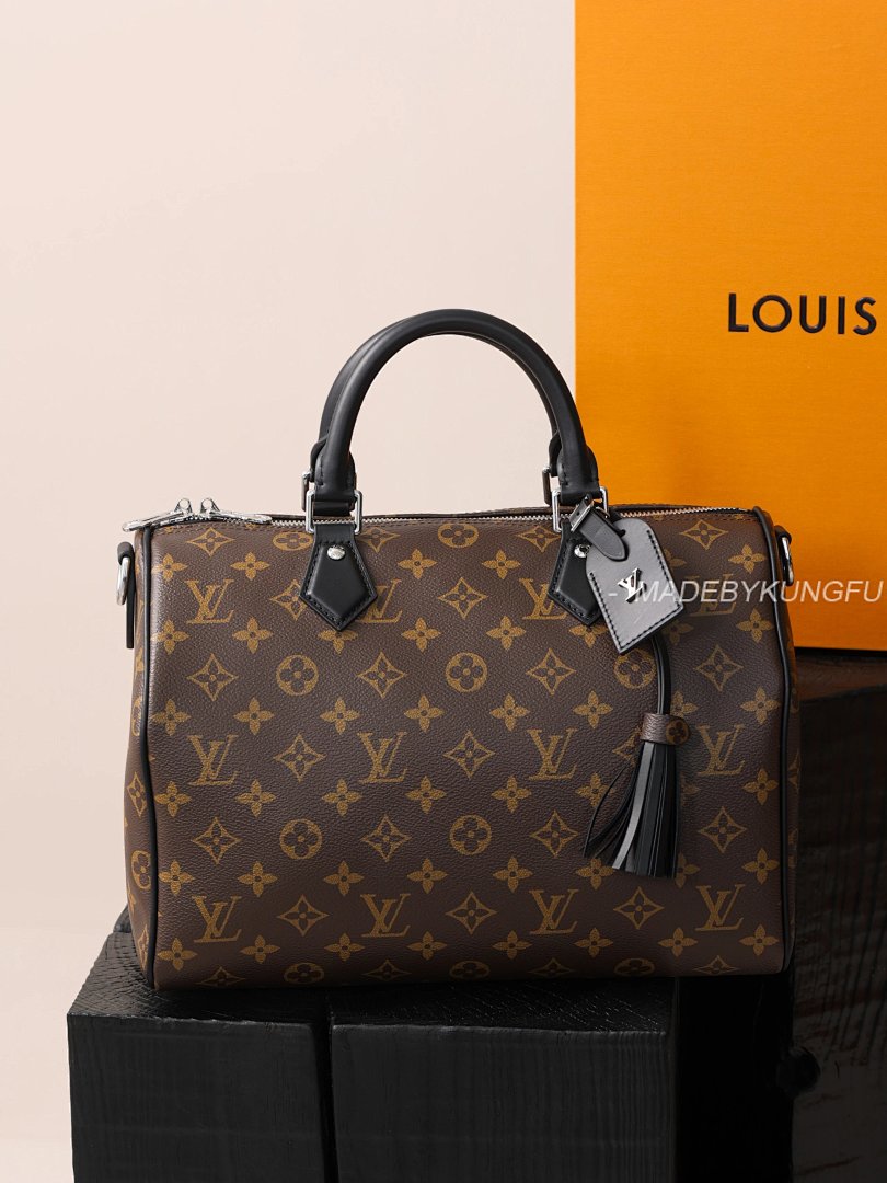 【A+ Item ID 8433 Advanced Customization -2022FW-Seedy-30- Classic Brown Bowling Bag (D) - Image 22
