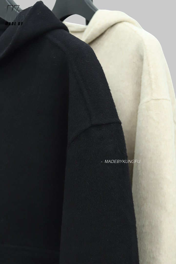Other Acne Cashmere Wool Blend Double-Sided Zip Hoodie - Image 27