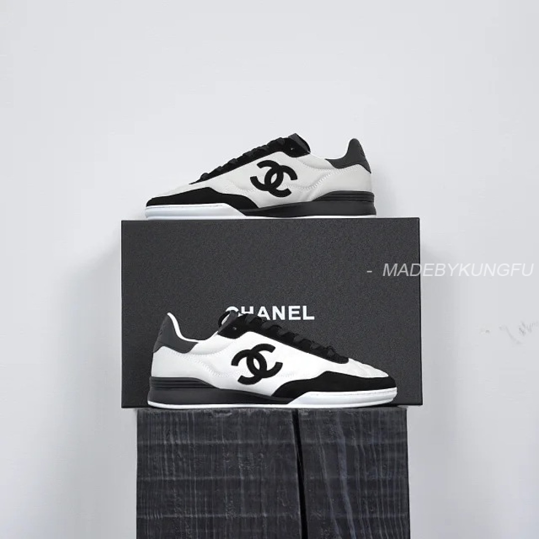 【A+ Item ID 9041 CHANE1 Imported Sheepskin 26S Cowhide Plush Round Headed Panda Low Top German Trai - Image 38