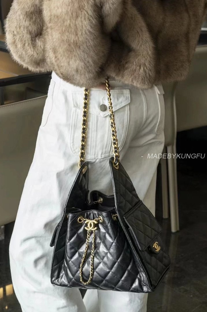 【A+ Item ID 8457 CHANE1- Xiaoxiang -25Bag-25S- Classic Logo Logo“ Imported Grain Emboss - Image 25